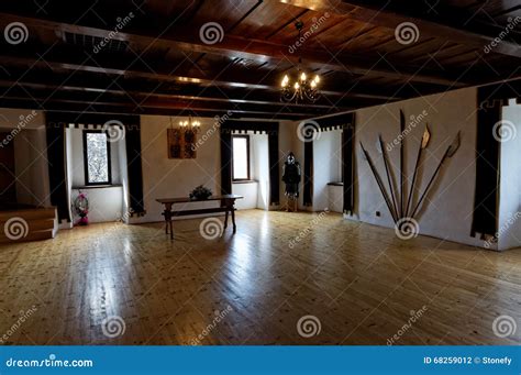 The Interior of the Old Castle Stock Photo - Image of wall, castle: 68259012