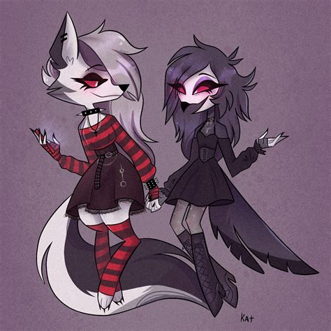 Loona and Octavia bonding ️ ️ (art by @kat__arts) : r/HelluvaBoss