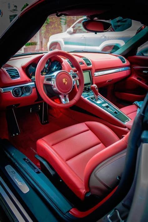 10 Best Porsche Interior You Should Check Out Right Now | Red interior car, Porsche, Luxury car ...