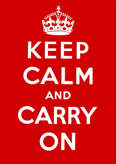 La Boite Rouge: Keep calm and carry on