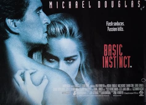 Basic Instinct (Film Poster, 1992, United Kingdom) | Fanmade Logo ...