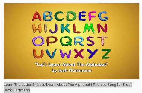 Learn The Letter S | Let's Learn About The Alphabet | Phonics Song for ...