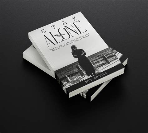 Stay Alone Book Cover Design :: Behance