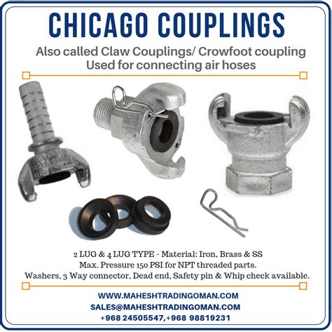 Chicago couplings - Mahesh Trading Company LLC, Oman