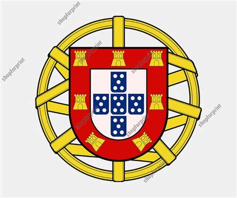 Portugal Coat of Arms in Vector Formats - AI, EPS, SVG