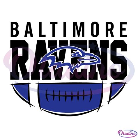 Baltimore Ravens Football Team Logo Svg Digital File