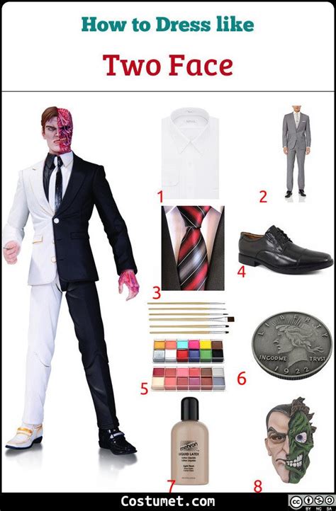 Harvey Dent/Two Face Costume for Halloween