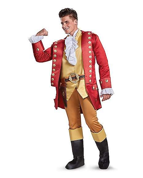 Adult Gaston Costume Deluxe - Beauty and the Beast Movie - Spirithalloween.com