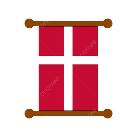 Denmark Flag Roll, Denmark Day, Denmark Flag, World Cup 2022 PNG and Vector with Transparent ...