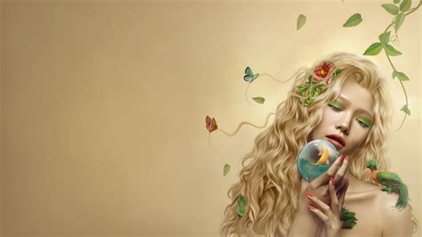 Nature Girl Art - Mystery Wallpaper