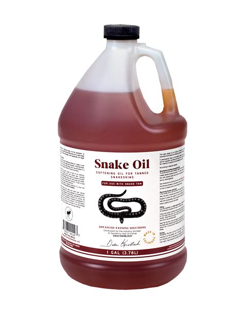 Snake Oil – Advanced Tanning Solutions