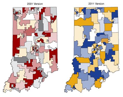 The Compactness of Indiana's New Legislative Districts (July-August 2011)