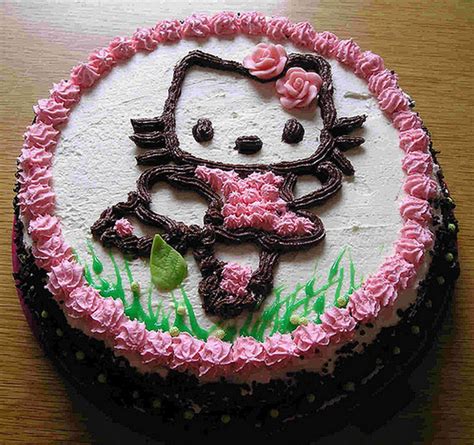 Homemade hello kitty chocolate cake.PNG