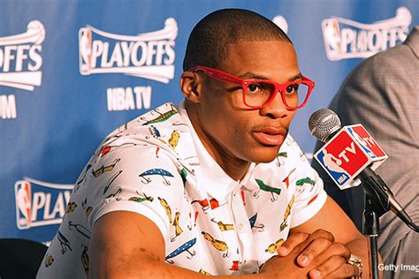 Never before seen footage of Thunder superstar Russell Westbrook’s candid interview with Emmy ...