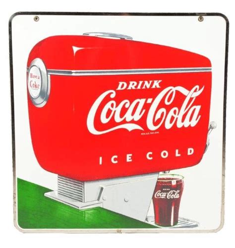 1950's Drink Coca-Cola Sign Value & Price Guide