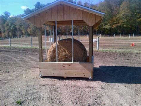 Build your own hay feeder... 6x6 | Hay feeder, Hay feeder for horses ...