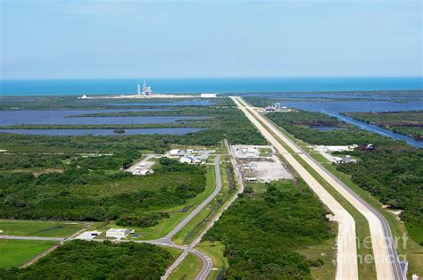 Aerial View Of Kennedy Space Center. Photograph by Mark Williamson/science Photo Library - Fine ...