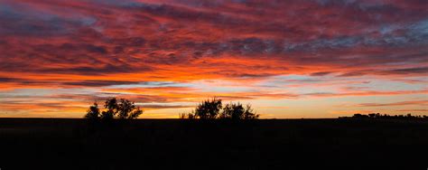 Great Plains Sunset Panorama Photograph by Tony Hake - Fine Art America