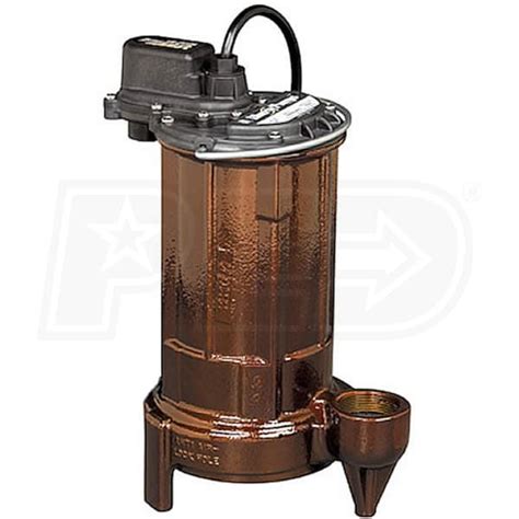 Liberty Pumps 290 - 3/4 HP Cast Iron Sump/Effluent Pump (Non-Automatic) | Liberty Pumps 290