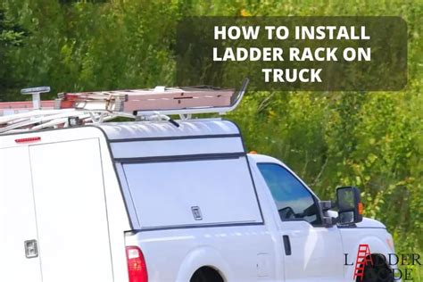 Truck Ladder Rack Installation