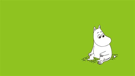 Download Moomin Desktop White Moomii Wallpaper | Wallpapers.com