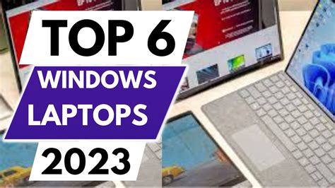 6 Best Windows Laptop In 2023 - YouTube