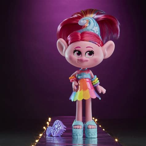 TROLLS MUÑECA GLAM POPPY | Trolls