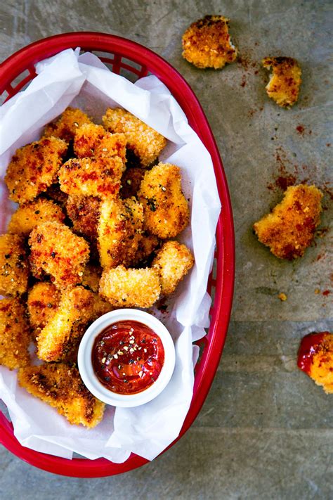 Recipe: Sweet and Spicy Baked Chicken Nuggets | Kitchn