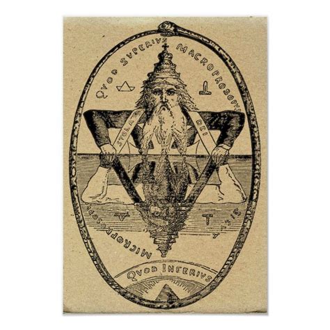 The Great Seal of Solomon Poster | Zazzle.com | Seal of solomon ...