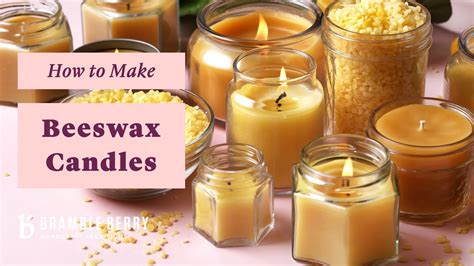 Beeswax Candle Tutorial - Learn From An Expert Candlemaker ...