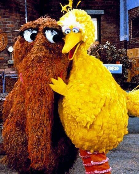 Snuffleupagus and Big Bird | happy to be an 90s child | Pinterest | Birds and Big bird