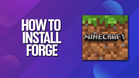 How To Install Forge In Minecraft Tutorial - YouTube