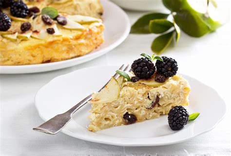 During the Jewish holiday of Hanukkah it is traditional to eat this savory kugel recipe. This ...