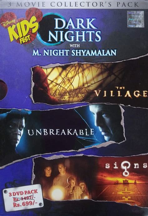 M Night Shyamalan Pack Signs: The Village / Unbreakble: Amazon.in: M. Night Shyamalan, M. Night ...