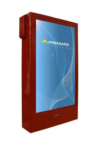 Digital Drive Thru Menu Board Enclosure | Armagard Ltd.