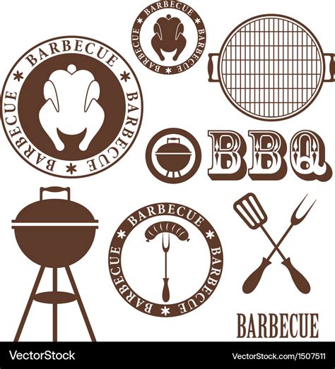 Barbecue grill Royalty Free Vector Image - VectorStock