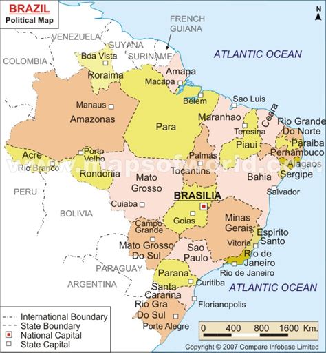 Belem Map - Brazil