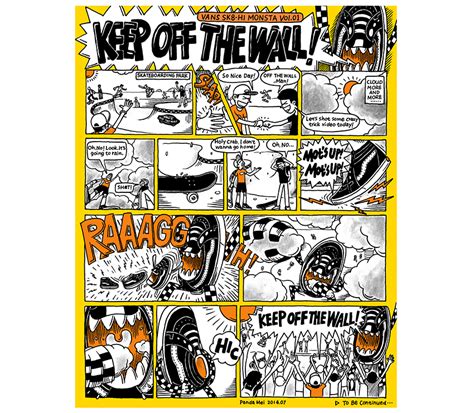 VANS "House Of Vans" Comic 2014 :: Behance