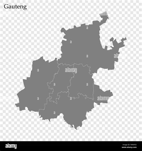 Map of gauteng hi-res stock photography and images - Alamy