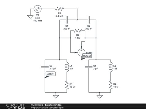 balance bridge - CircuitLab