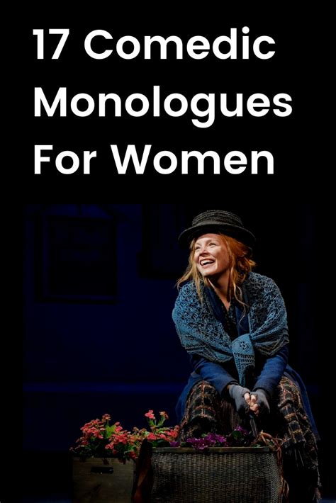 17 Comedic Monologues For Women | Comedic monologues, Acting auditions monologues, Acting auditions