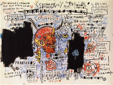 Colpevole innocenza | tashtook: Jean Michel Basquiat’s Leeches 1983 ...