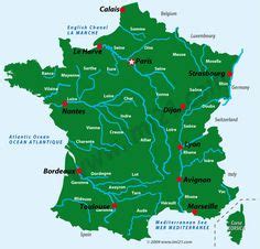 Maps of France with Rivers | marne river marne river river northeastern france rising south of ...