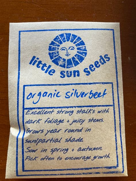 Organic Silverbeet | little sun seeds