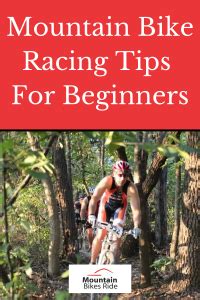 5 Mountain Bike Racing Tips for Beginners