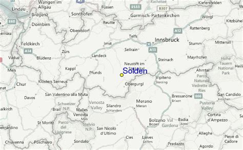 Solden Austria Map