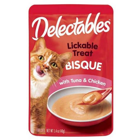 Delectables Lickable Bisque Wet Cat Treats - 11056 | Blain's Farm & Fleet