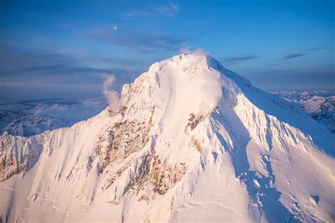 Mount Iliamna Volcano by Amy Smith