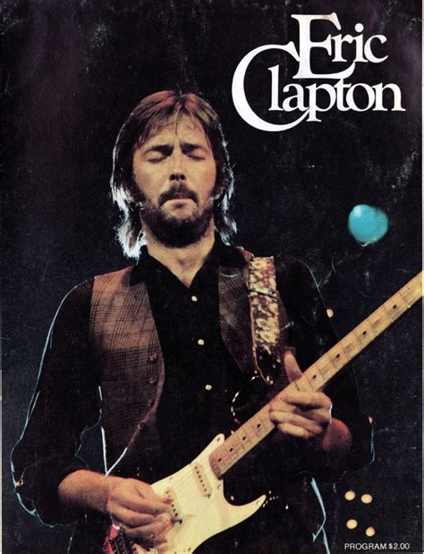 Eric Clapton Concert & Event Programmes - Where's Eric!