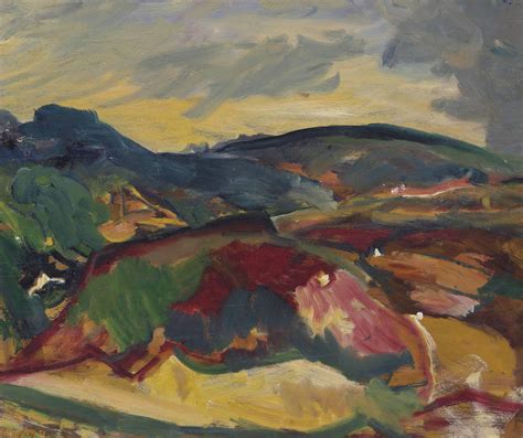 David Bomberg (1890-1957) , Ronda Valley, looking towards El Castillo ...